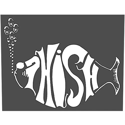 Dia-and-Jew 1 PCS 7x9 inch Custom Cut Stencil, (TC-88) Phish Band Crafts, Arts, Scrapbooking - Painting on The Wall, Wood, Glass and Other