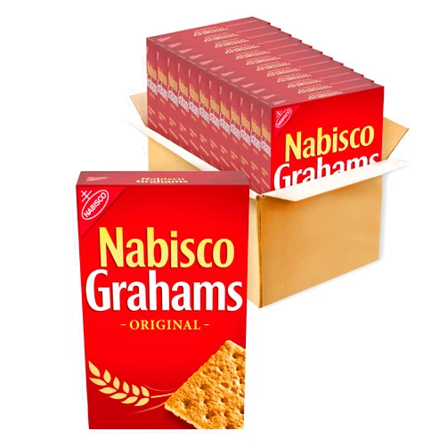 Nabisco Original Grahams, 12 - 14.4 Ounce Boxes (Pack of 12)
