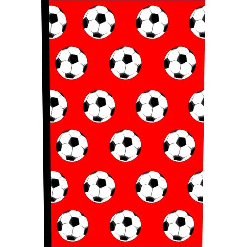 By The Baby Bookworm (Author) Football Notebook Lined Notepad Journal Diary Jotter in Manchester United Red | 100 pages | 6