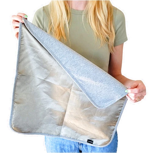 RADIHALT EMF Protection for Cell Phone - EMF Blanket Blocker with Faraday Fabric for Radiation Protection While Using Your Laptop and Phone