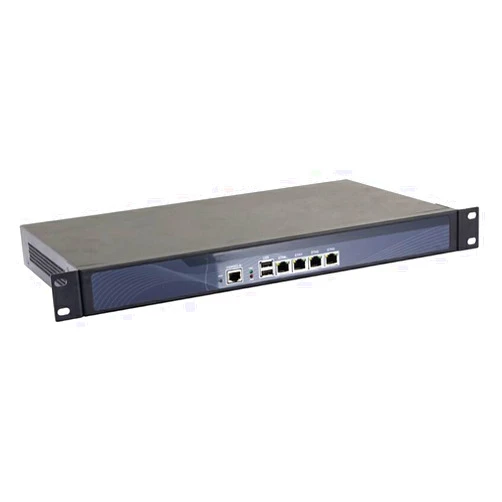 HUNSN 1U Rackmount Firewall Hardware, VPN, Network Security Appliance, Router PC, Intel 4 Cores J4125, RS18, 4 x LAN/2USB/COM/VGA/2 x Reserved Fan, (Barebone, NO RAM, NO Storage, NO System)