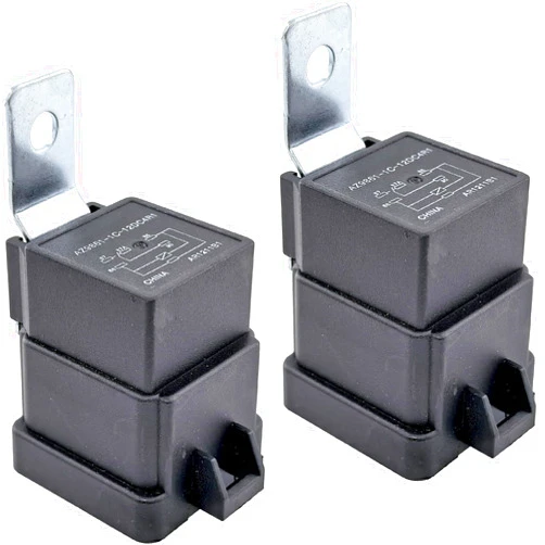 Sonzrod 2-Pack AZ9861-1C-12DC4R1 12V DC 40A SPDT Automotive Relay – 5-Pin Design, Compatible with Ford F-150/Chevy Silverado/Dodge Ram – Fixes Cooling Fan (P0480) & A/C Failures (P0641)