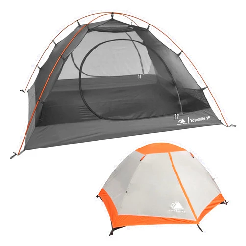Hyke & Byke Yosemite Hiking & Backpacking Tent - 3 Season Ultralight, Waterproof Tent for Camping w/Rain Fly and Footprint - 2 Person - Lime Green