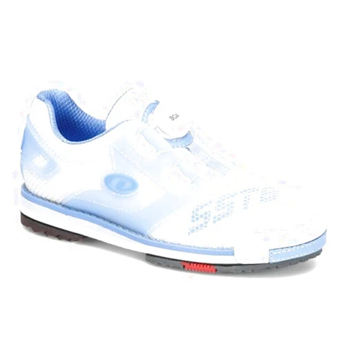 Dexter Women's SST 8 Power Frame Boa Bowling Shoe (for Right and Left Handed Bowlers. Women's Shoe Sizing) s - White/Blue 7