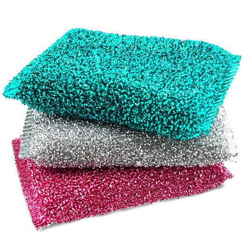 The Crown Choice Sponges for Kitchen (3Pc Pack) - Non Scratch Dish Sponge or Dish Scrubber for Dishwashing - Kitchen & Household Cleaning Scrub - Scrubbers for Dishes, Pots, Pans, Sink