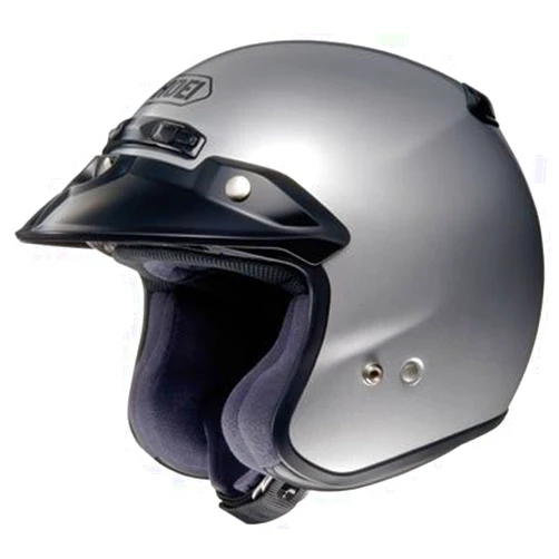 Shoei RJ Platinum-R Helmets Large Light Silver