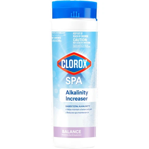 CLOROX POOL & Spa Clorox® Pool&Spa™ Alkalinity Increaser, Raises Total Alkalinity in Spa Water, Safe for All Spa Types, 2 lb (Pack of 1)