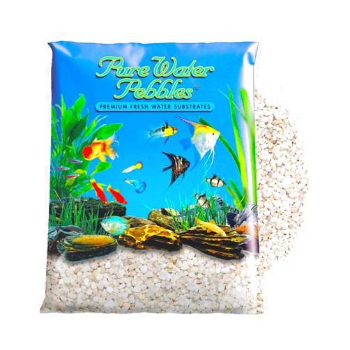 Pure Water Pebbles Carolina Aquarium Gravel, 2 Lbs - Premium Fish Tank Gravel, Decorative Aquarium Rocks for Aquarium Décor, Ideal Fish Tank Accessories