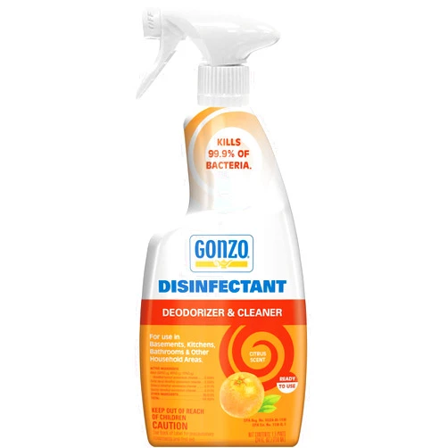Gonzo Natural Magic Disinfectant Disinfect Deodorize and Clean Your Home, Citrus 24 Ounce, Ounce, Citrus, 24 Fl Oz