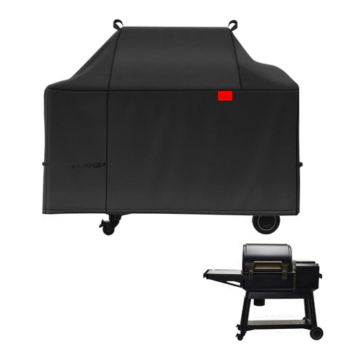 Cover Geny Grill Cover Fits Traeger Ironwood Pellet Smoker Grill (TFB61RLG),Outdoor Full-Length Heavy Duty Waterproof 600D BBQ Cover, Compared to Traeger BAC646