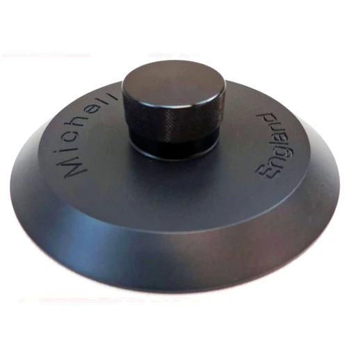 Michell Engineering Rega 'R' Record Clamp by Michell Engineering - Upgrade-Your-Table! (Black Knob)