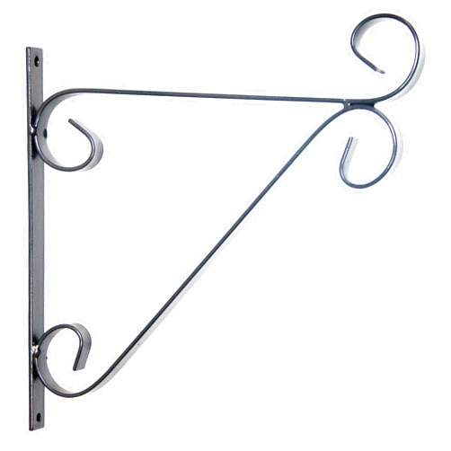 Esschert Design Hanging Basket Hook Scroll, Metal - Large