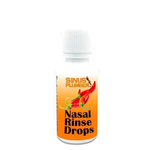 Sinus Plumber Pepper Nasal Rinse Drops for All Nasal Rinse Devices and Neti Pots