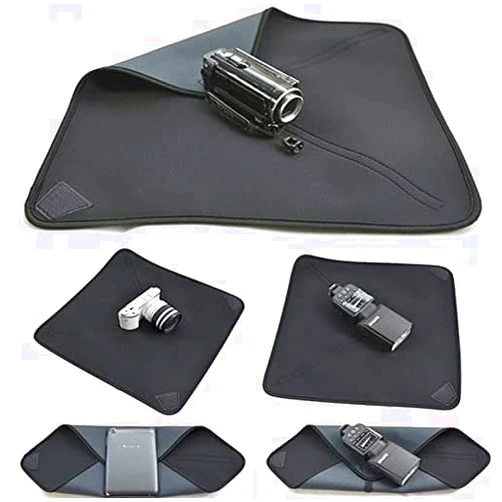 YIZHIMAO Folding Photography Camera Protective Cloth Camera Wrap Cloth Protective Cover Blanket for Canon Nikon Sony DSLR Lens Flash