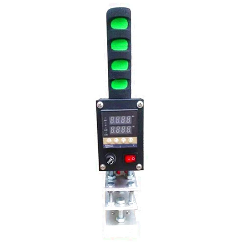 FDYD Handheld Foil Stamper Machine Manual with Digital Temperature Display Press Welding Hot Foil Stamping with Free Custom Logo Stamp,Stampingarea,5x7cm
