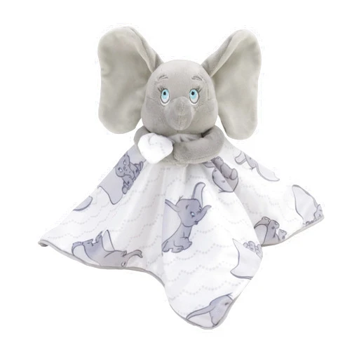 Disney Dumbo White and Grey Lovey Security Blanket