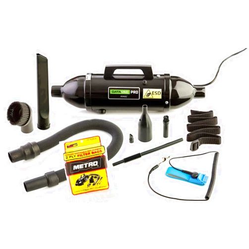 METROVAC DataVac® ESD Safe Pro Series MDV-1ESD, Compact Computer Vacuum & Blower for Electronics, Anti-Static, HEPA Filtration, and Durable