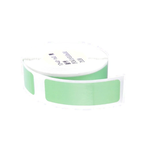 BUZHI Thermal Label Sticker,BUZHI Thermal Printing Label Paper Barcode Price Size Name Blank Labels Waterproof Tear Resistant 12 * 40mm 160pcs/roll for Home Organizer Supermarket Store Catering
