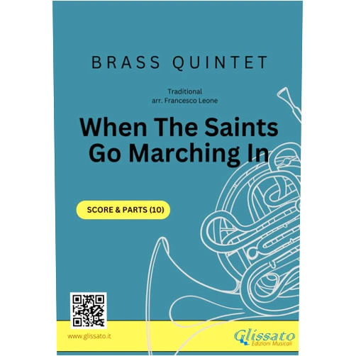 Traditional Gospel,arr. Francesco Leone Brass Quintet sheet music 