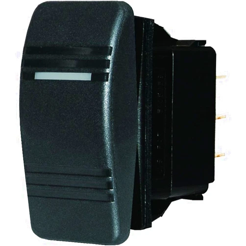 Blue Sea Systems Water Resistant Black & Gray Contoura III Switches