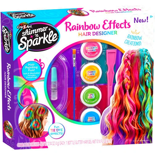 Cra-Z-Art Shimmer ‘n Sparkle Rainbow Effect Hair Designer