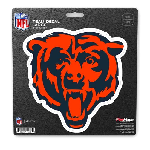 Promark NFL Chicago Bears Unisex Chicago Bears Decal Die Cutchicago Bears Decal Die Cut
