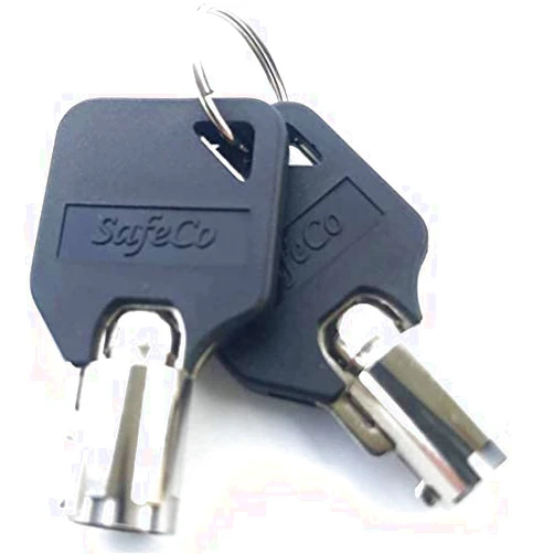 SafeCo Brands 2-Keys for Homak Safes and Boxes Key Code Series F00 - F24 SafeCo Brands (F10 Homak)