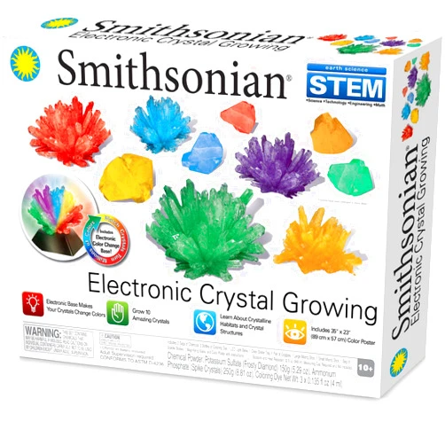 NSI Smithsonian Electronic Crystal Growing 35x23 inch