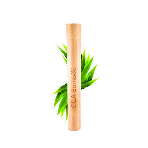 OLA Bamboo - Bamboo Toothbrush Holder, Reusable Toothbrush Travel Case, Eco Travel Essentials