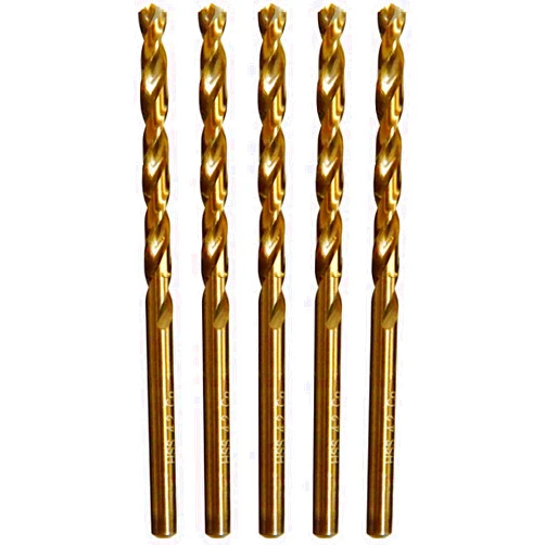 STROTON Metric M42 8% Cobalt Drill Bits Independent Packaging of Each Specification for Stainless Steel and Hard Metal (3.5mm x 5pcs)