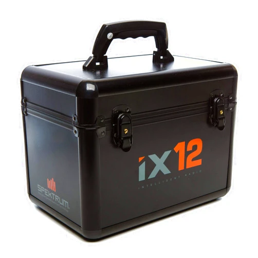 Spektrum iX12 Air Transmitter Case, SPM6725, Black Medium