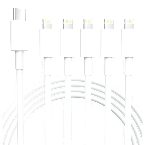NKNZLY iPhone Charger 5 Pack 6FT USB C to Lightning Cable【Apple MFi Certified】iPhone Charger Fast Charging iphone lightning cable iphone charger cord for iPhone 14/13/12/12 Pro Max/11/Xs Max/XR/X,AirPods Pro