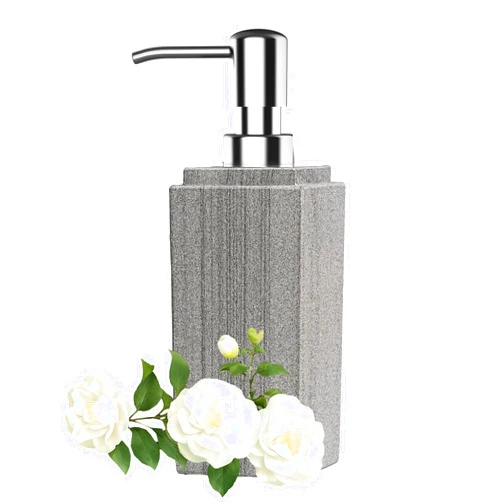 Amaauto Marble Soap Dispenser for Bathroom, Natural Stone Hand Liquid&Lotion Soap Dispenser Pump Bottle for Kitchen Bathroom Countertop Holds Dish Soap Shampoo Laundry Liquid Shower Gel