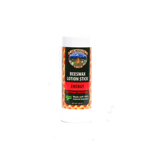 Cox Honeyland and Gifts Energy Beeswax Lotion Stick