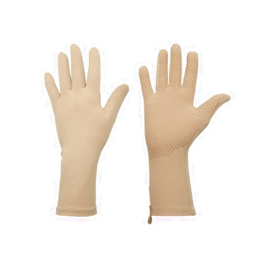 Foxgloves Grip Gloves (Sahara, Medium)