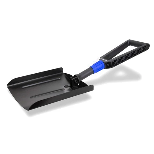 MARSHALLTOWN Proscape Square Point Folding Shovel, Garden Work, Emergency Snow Tool, Heavy Gauge Powder Coated Carbon Steel, Ultra-Low Profile Compact Design, 26 Inches, FOLDSPS