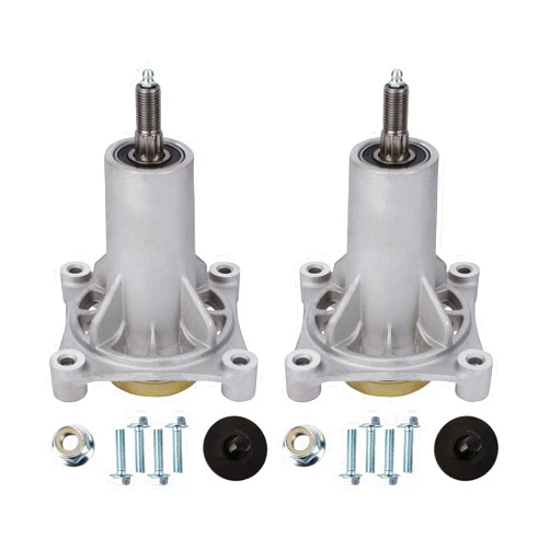 AA Ignition Mower Spindle Assembly Set of 2 - Compatible with AYP, Craftsman, Dixon, McCulloch, Poulan, Husqvarna - 42