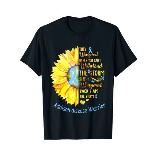 Addison Disease Warrior Tees I am the Storm Addison Disease Warrior T-Shirt