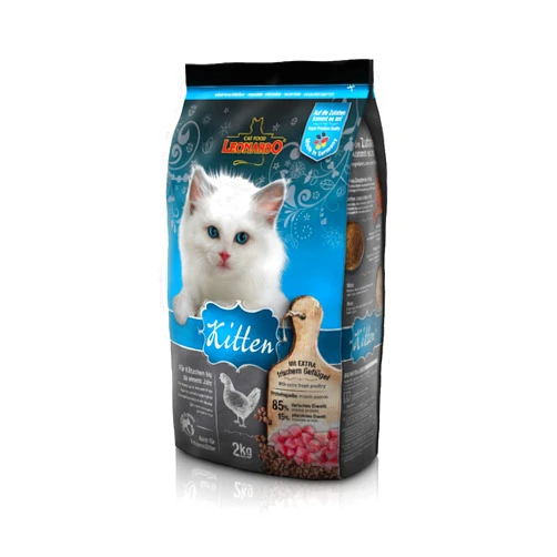 Leonardo Kitten 2Kg for Cats and Kittens in Lactation Dry Food