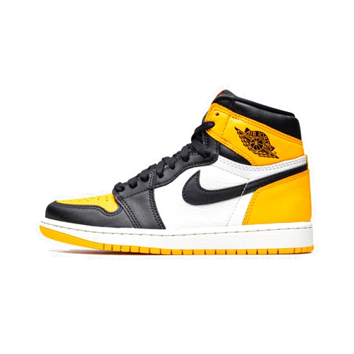 Nike Jordan Mens Air 1 High OG 555088 711 Taxi - Size 14