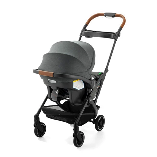 Graco Gomax Next Gen Travel System, Car Seat Stroller Combo, Rear Facing Infant Car Seat, Compact Stroller for Travel