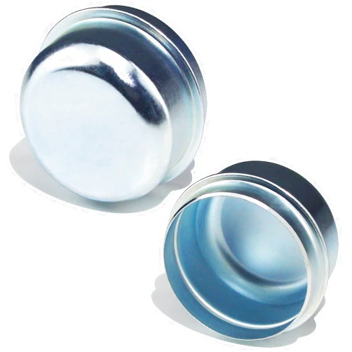 GREPSPUD 2pcs 1.98'' Trailer Axle Dust Caps, Trailer Hub Bearing Dust Cap Cup Wheel Center Grease Cover Caps for 2000-3500 lbs Boat Trailer Dexter EZ Lube Trailer Camper RV