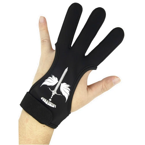 ANIMSWORD Archery Protective Glove Archery Shooting Gloves Three-Finger Archery Protective Gloves for Men nd Women.