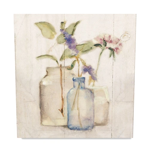 Trademark Fine Art Cheri Blum Blossoms on Birch I, 14x14-Inch