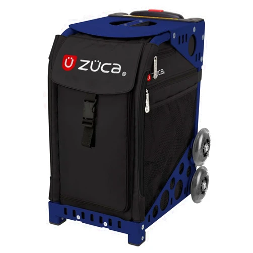 ZUCA Bag Obsidian Insert & Navy Frame w/Flashing Wheels