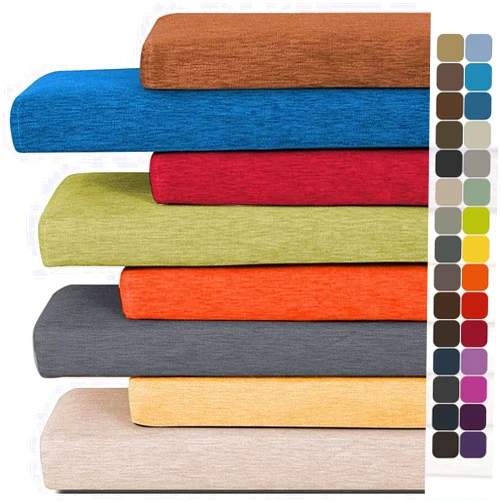 SXROMDA Custom Size Bench Cushion, Chair Pad Cushions Indoor Outdoor, Furniture Cushions Seat Pad for Garden Patio, Personalized Size