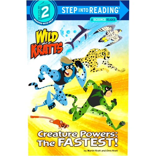 By Martin Kratt (Author), Chris Kratt (Author), Random House (Illustrator) & 0 more Creature Powers: The Fastest! (Wild Kratts) (Step into Reading)