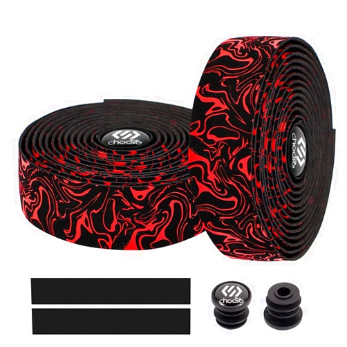 Chooee Road Bike Handlebar Tape,2PCS Bicycle Bar Tape,Red