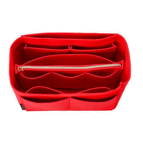 OMYSTYLE Purse Organizer Insert for Handbags, Felt Bag Organizer for Tote & Purse, Tote Bag Organizer Insert with 5 Sizes, Compatible with Neverful Speedy and More