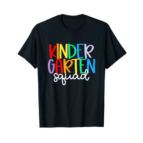 Generic Kindergarten Squad Team Crew Teacher Back to School T-Shirt